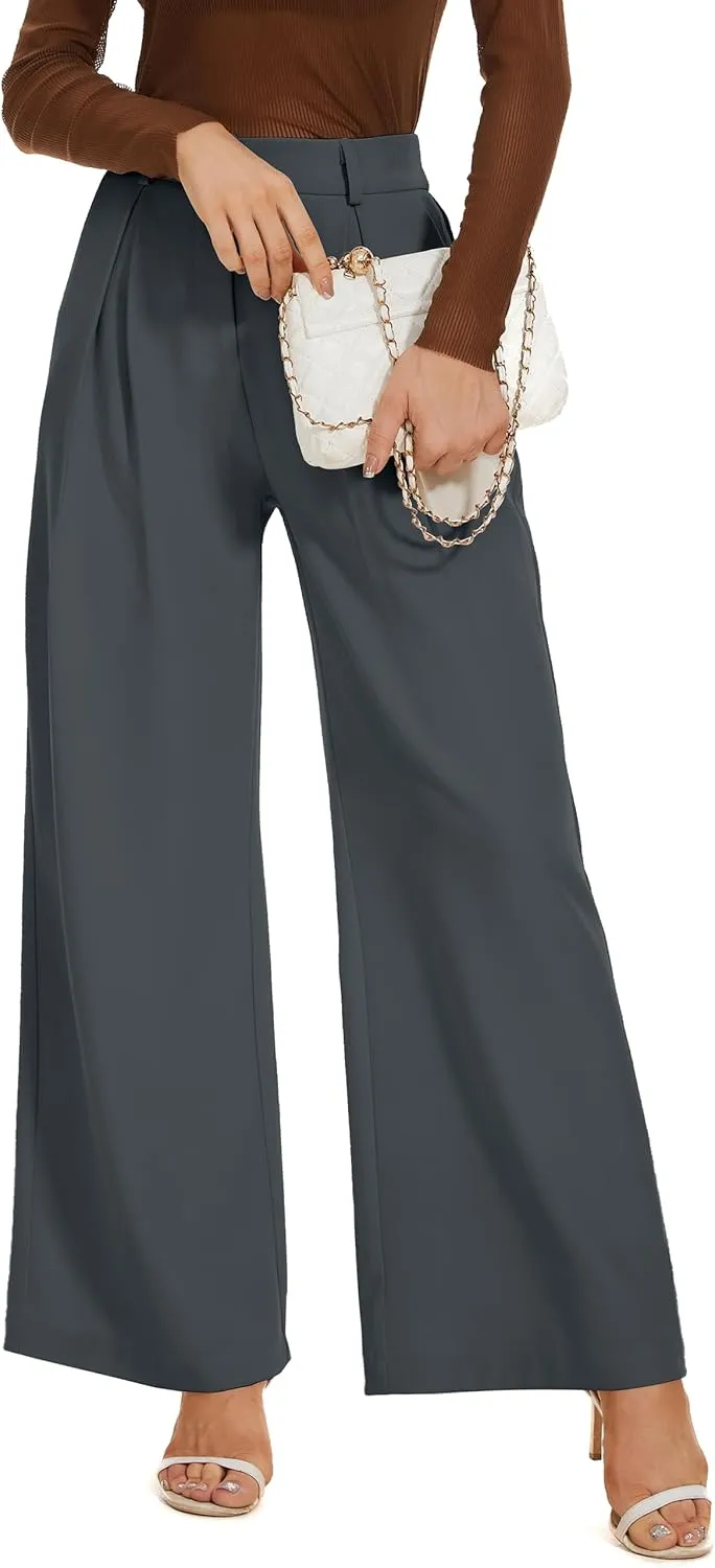2025 Work Pants for Women Business Casual Office Dress Pants Trousers with Pockets
