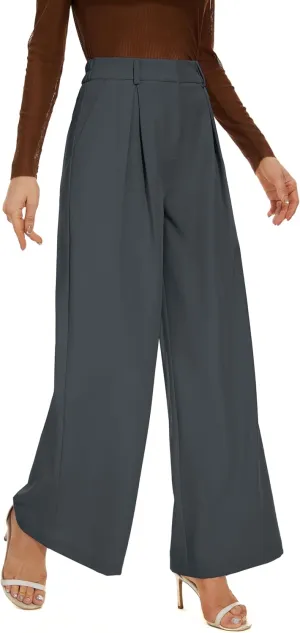 2025 Work Pants for Women Business Casual Office Dress Pants Trousers with Pockets