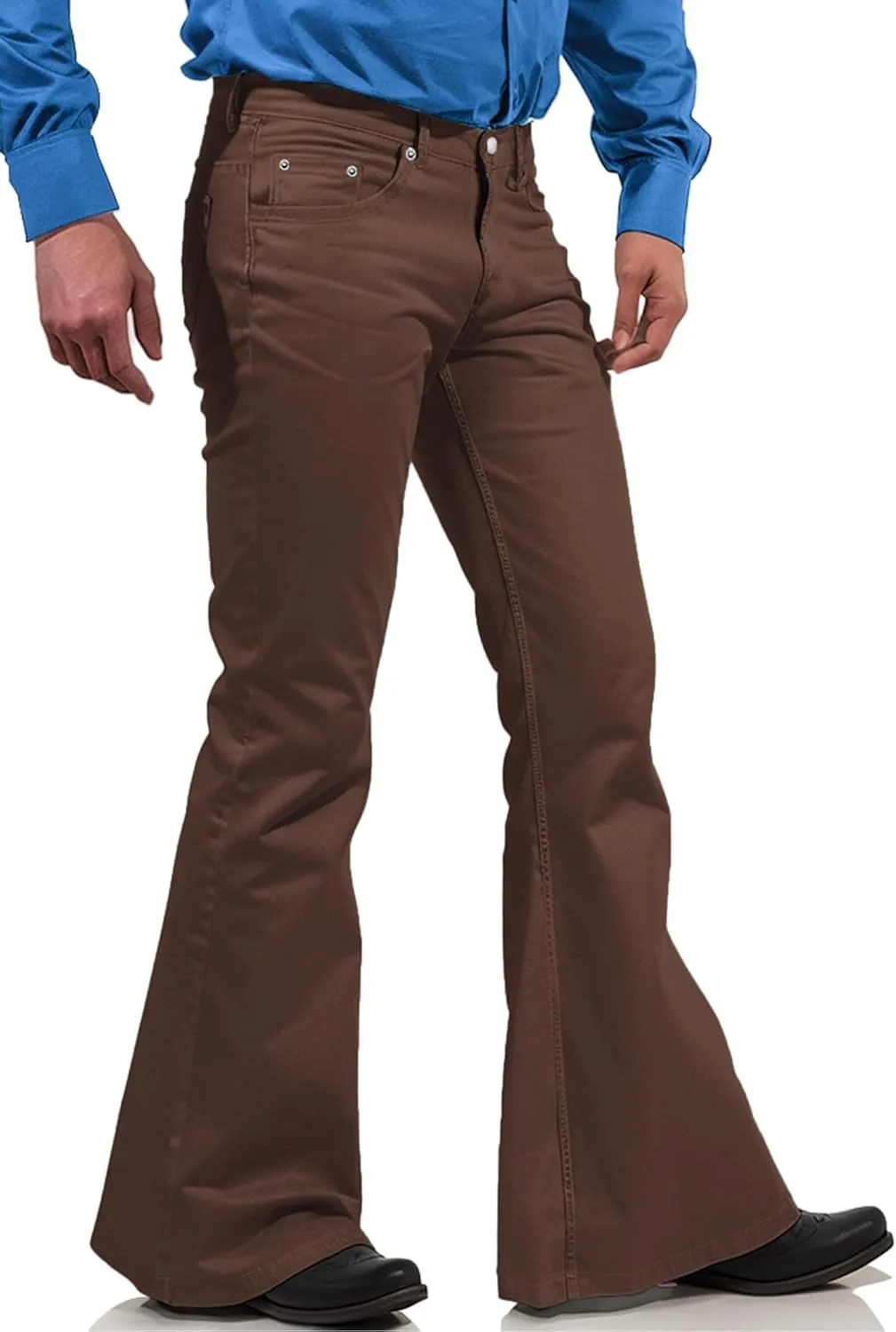 70s Disco Pants for Men,Mens Bell Bottom Jeans Pants,60s 70s Bell Bottoms Vintage Denim Pants Jeans for Men