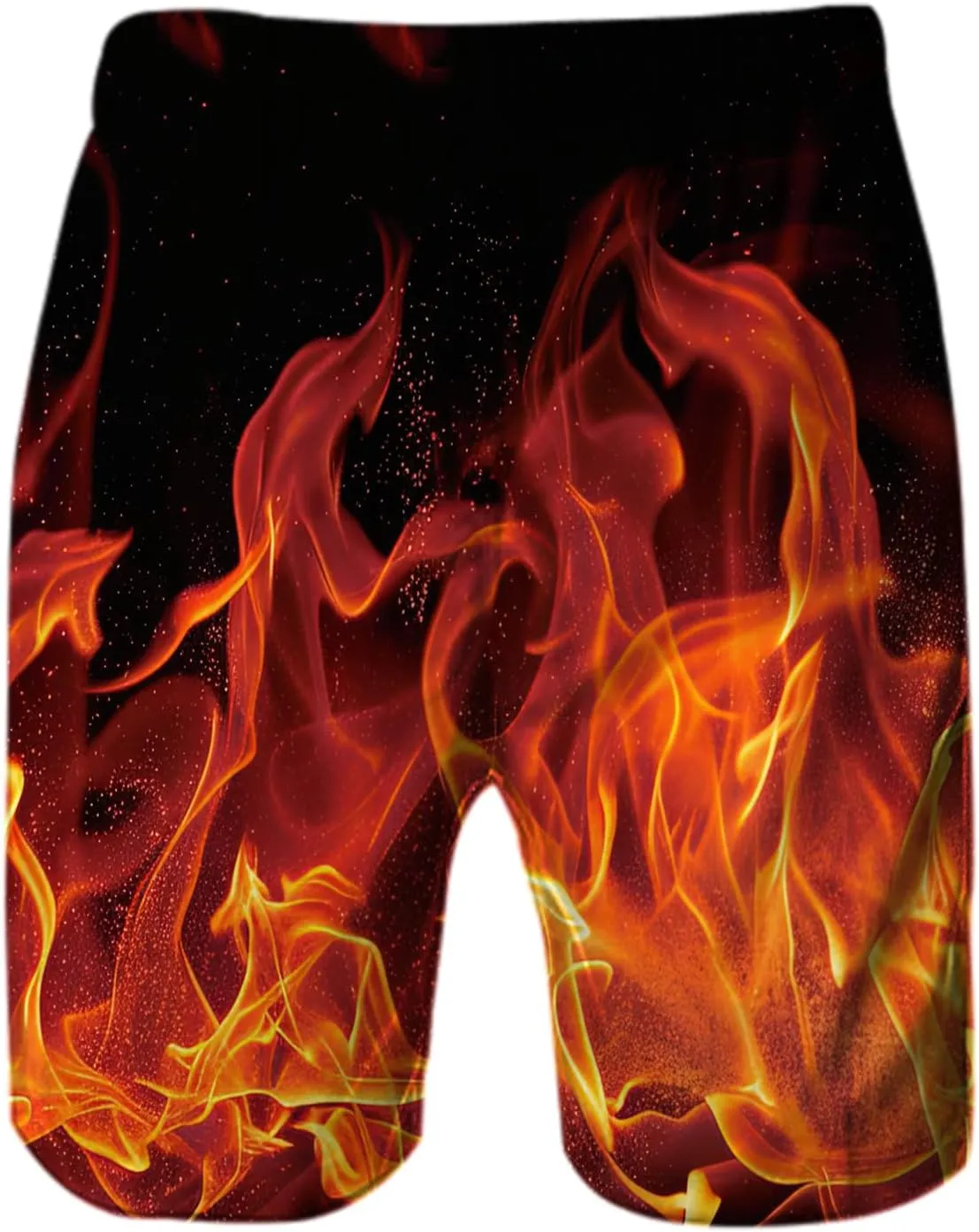 Ahegao Men's Swim Trunks Quick Dry 3D Printed Beach Board Shorts with Pockets Cool Mesh Lining Bathing Suits