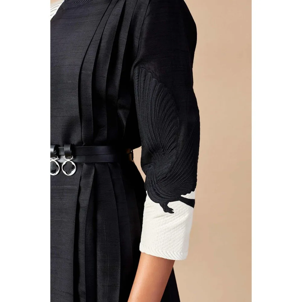 AMPM Black & White Bani Dhoti (Set of 3)