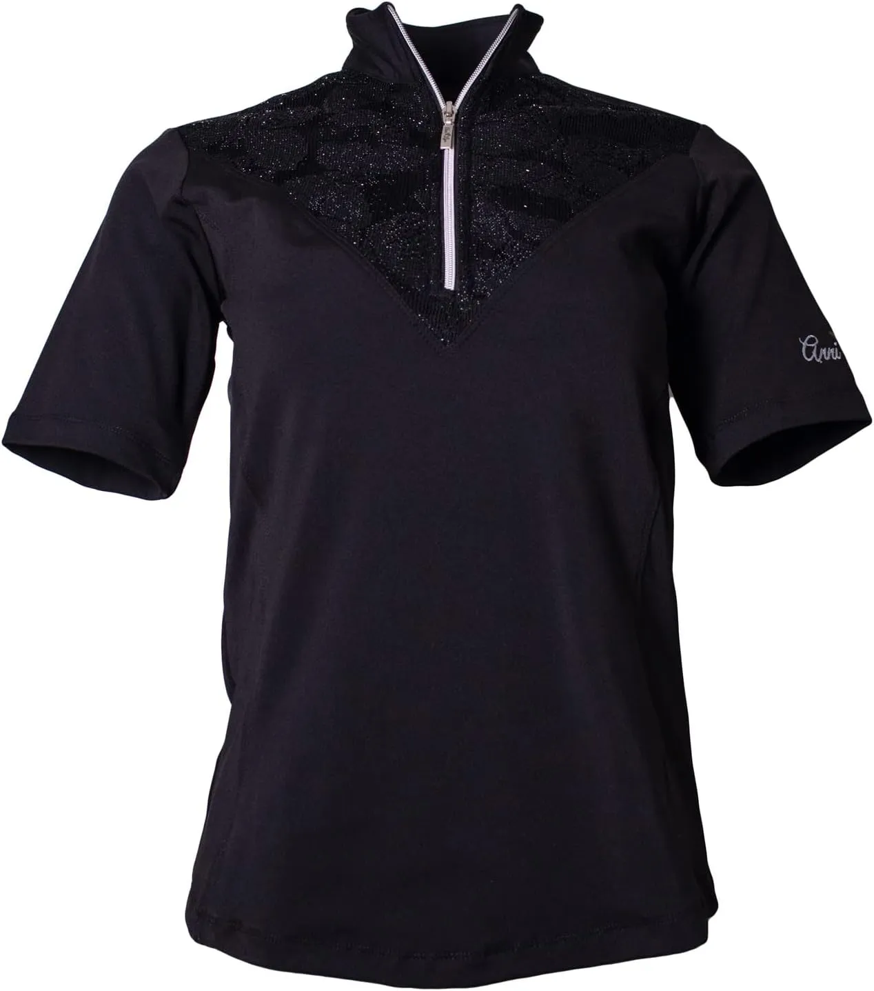 Anni Lyn Sportswear Girl's Elegance Short Sleeve Shirt