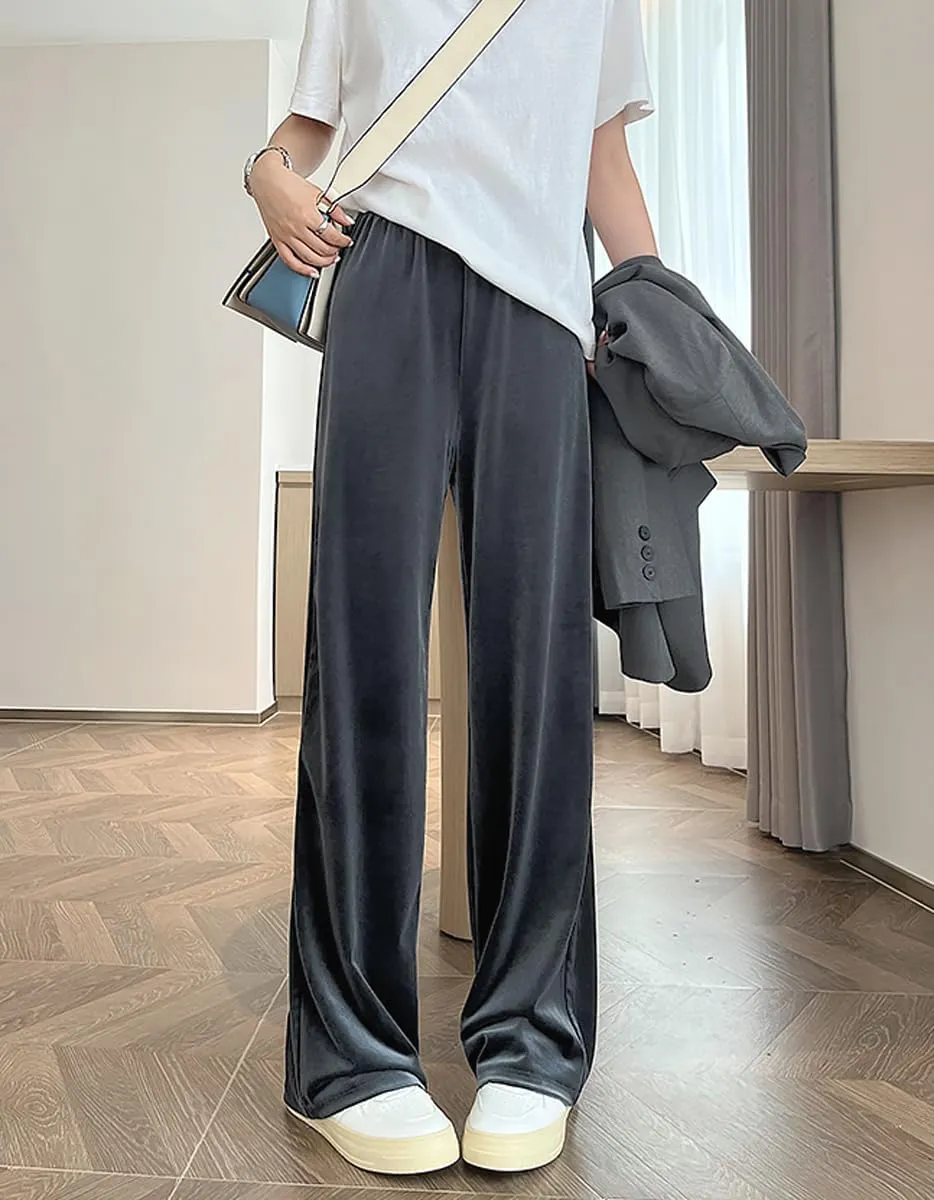 ARJOSA Women's Yoga Pants Wide Leg High Waisted Palazzo Lounge Pants Joggers Sweatpants