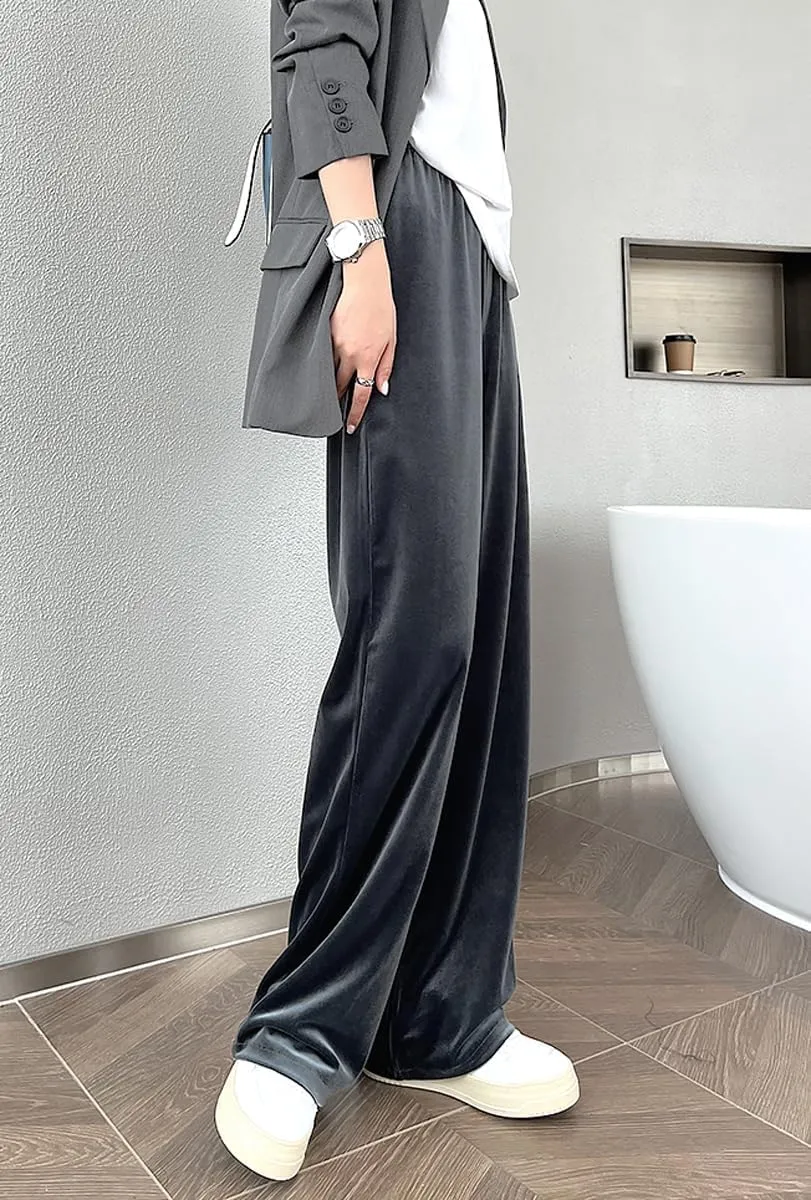ARJOSA Women's Yoga Pants Wide Leg High Waisted Palazzo Lounge Pants Joggers Sweatpants