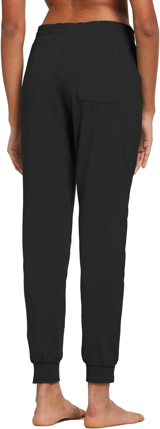 baleaf Womens Sweatpants Cotton Joggers with Pockets Lounge Sweat Pants Tapered Casual Running Workout Yoga