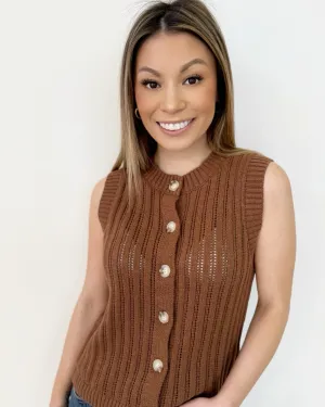 Baston Sleeveless Knit Top