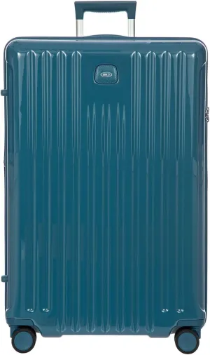 Bric's Positano 30-Inch Spinner - Expandable Luxury Checked Luggage With Spinner Wheels - Lightweight Suitcases Made From Durable Polycarbonate - Comes with Protective Cover - Sea Green
