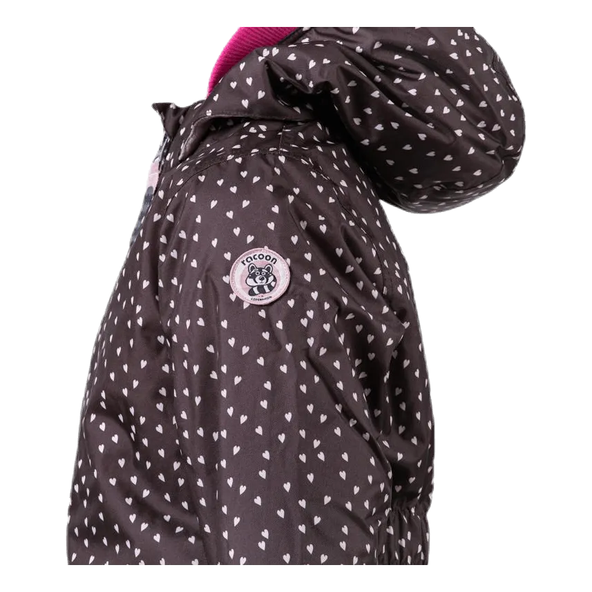 Britta Heart Jacket Brown