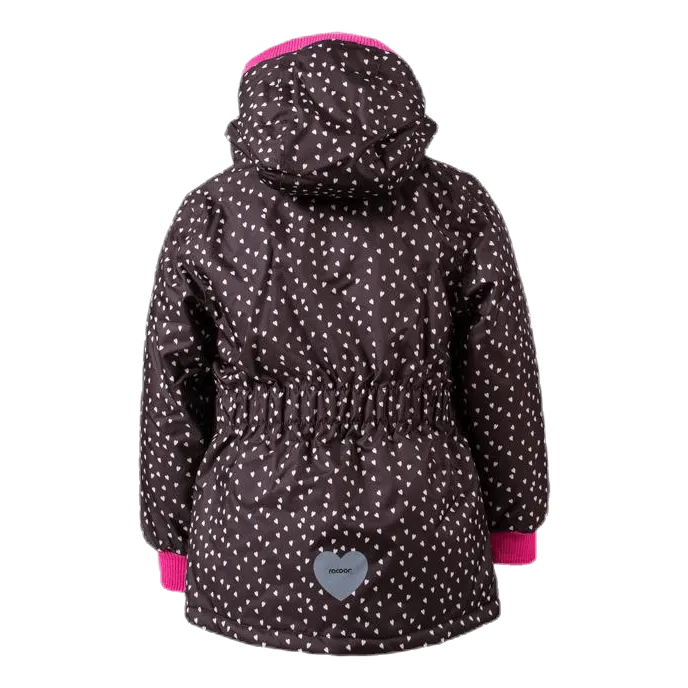 Britta Heart Jacket Brown