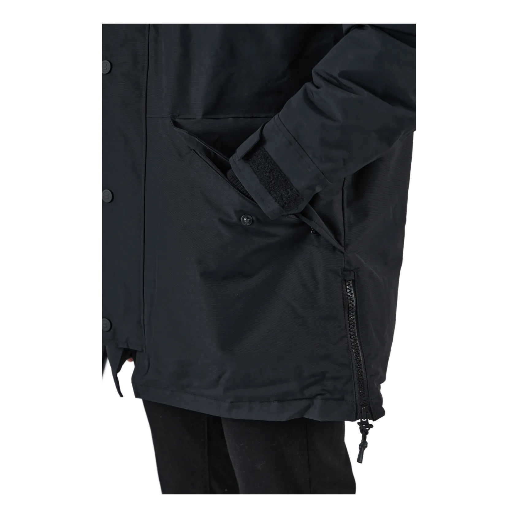 Caesarian Parka Black