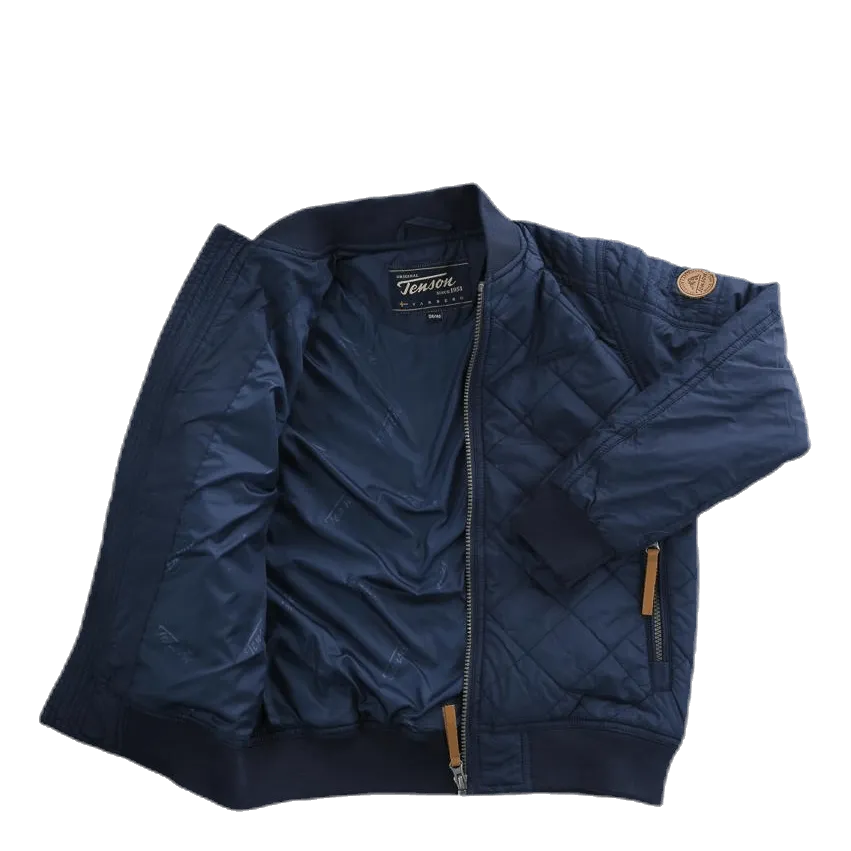 Caius Junior Quilted Blue