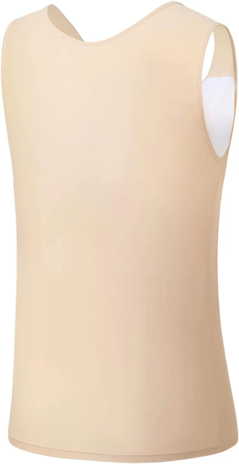 Chest Binder for Transgender FTM Breast Binder Long Trans Tank Binder