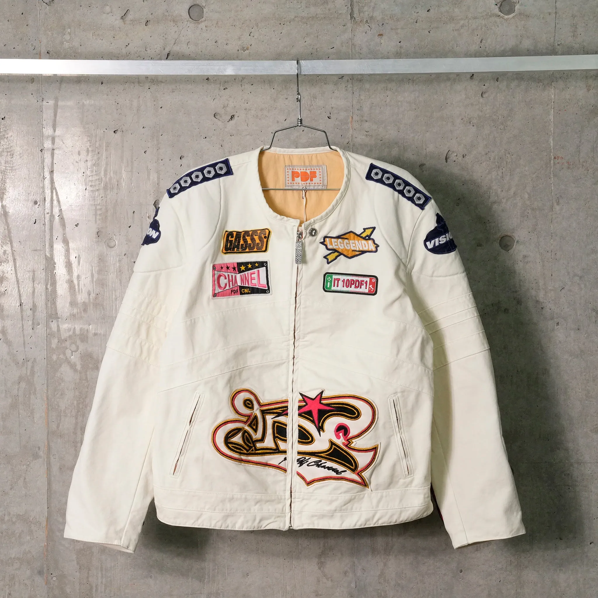 CHOPPER MOTO JACKET CREAM / PANNA PANNA