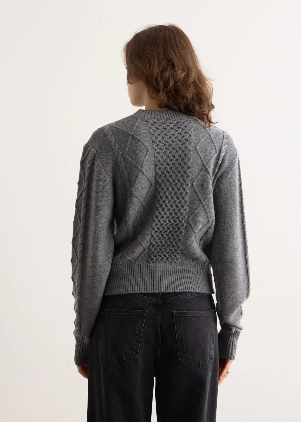 Classic Cable Knit Sweater