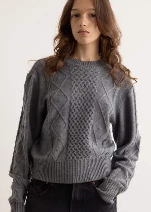 Classic Cable Knit Sweater