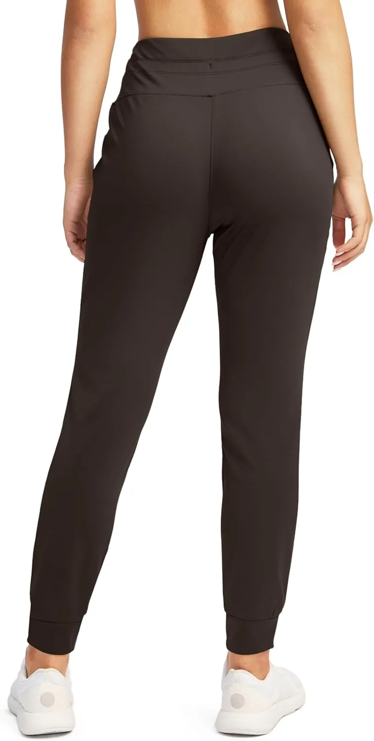 G Gradual Women's Joggers Pants with Zipper Pockets High Waisted Sweatpants Athletic Tapered Pants for Women Lounge Workout