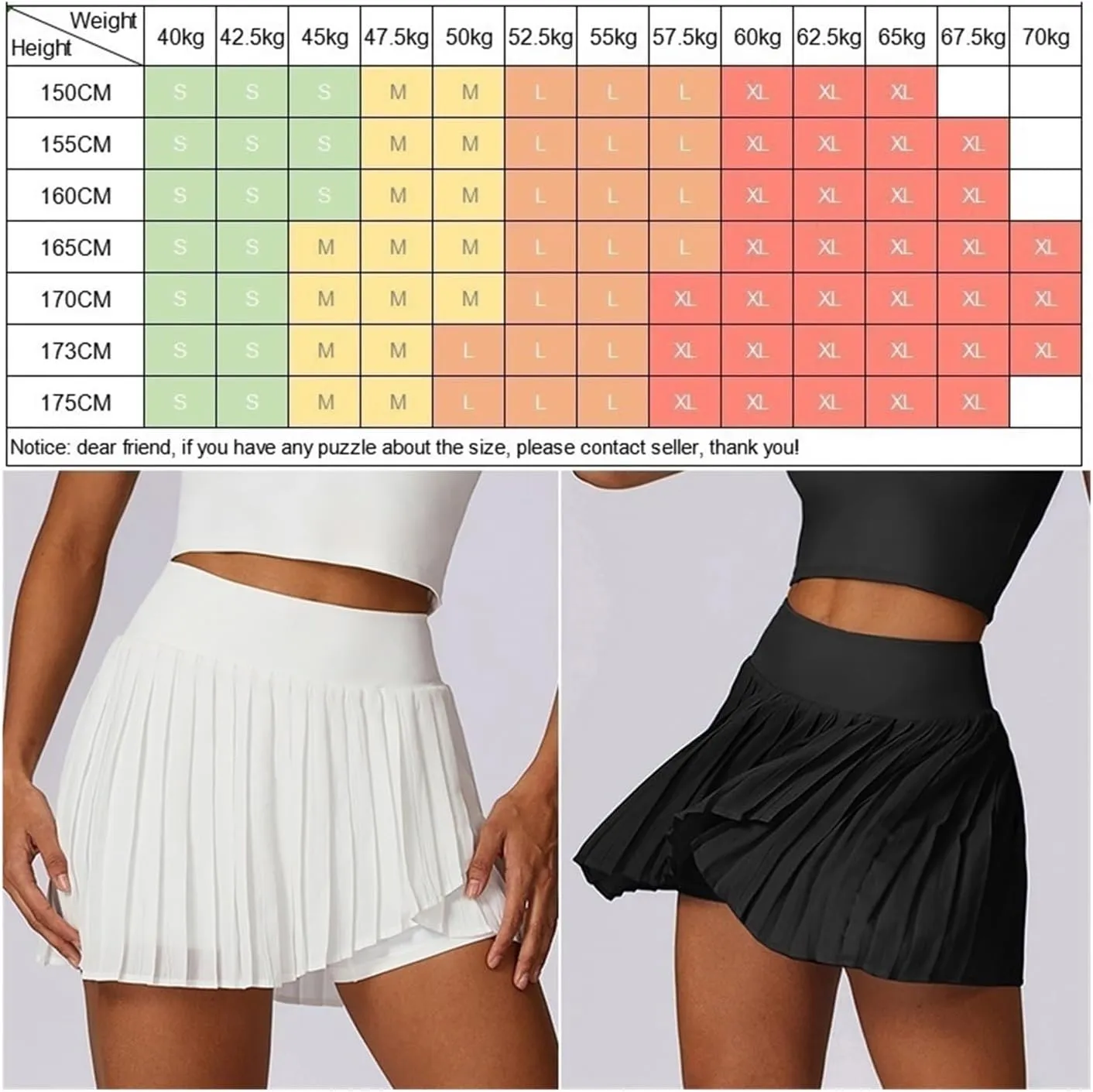 Girl Pleated Sports Skirts Dancing Golf Tennis Skirt for Women Gym Workout Fitness Shorts High Waist Running Skort