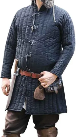 Historical MARTMedieval Armour Thick Padded Cotton Gambeson Jacket Coat Armour Museum