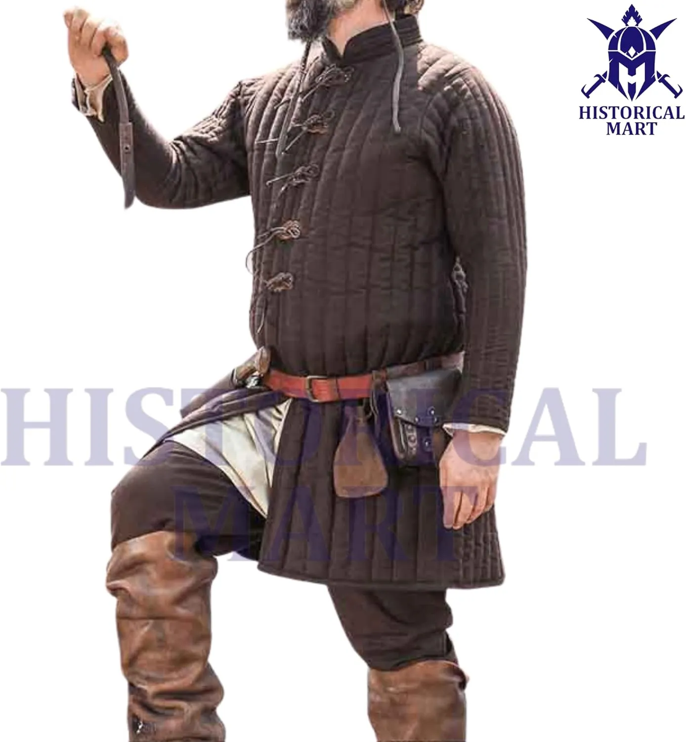 Historical MARTMedieval Armour Thick Padded Cotton Gambeson Jacket Coat Armour Museum