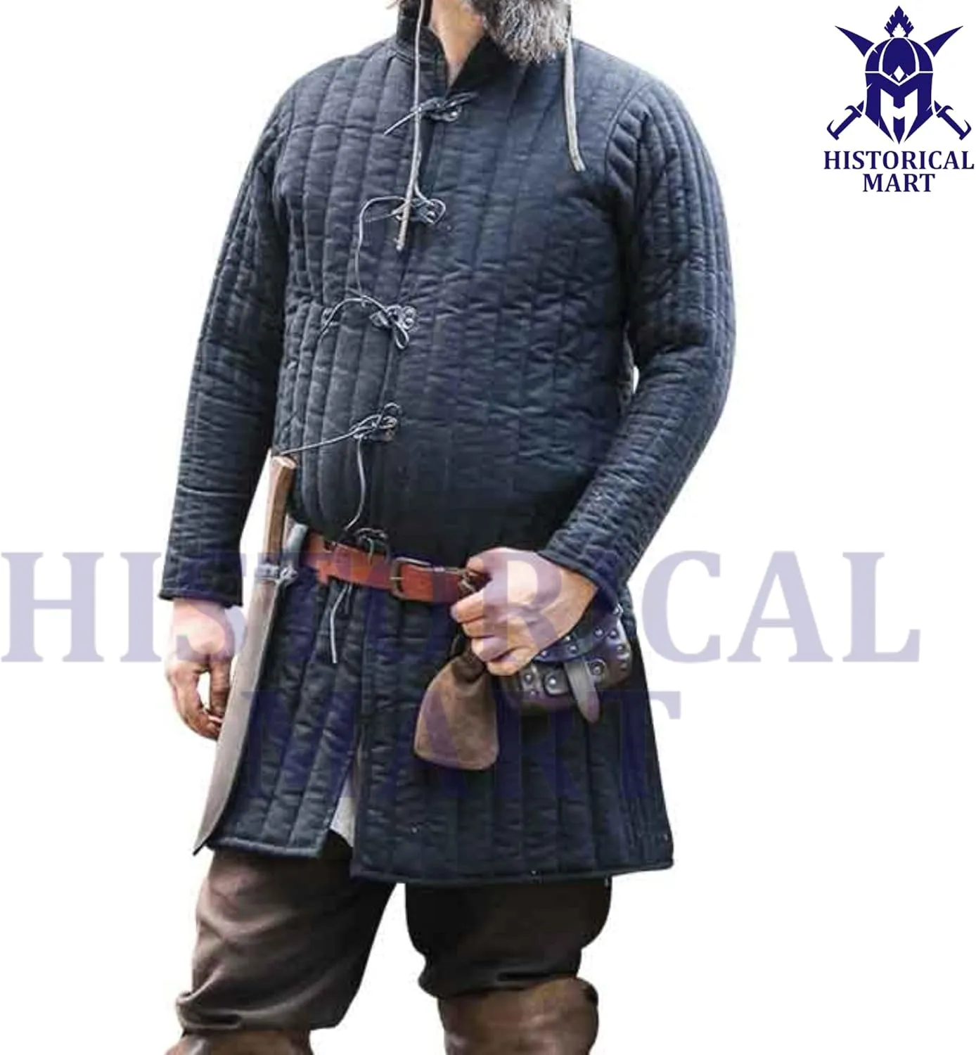 Historical MARTMedieval Armour Thick Padded Cotton Gambeson Jacket Coat Armour Museum