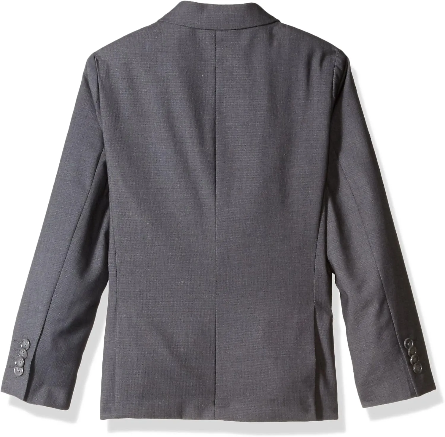 Isaac Mizrahi Boys' Textured 2pc Slim Fit Solid Suit