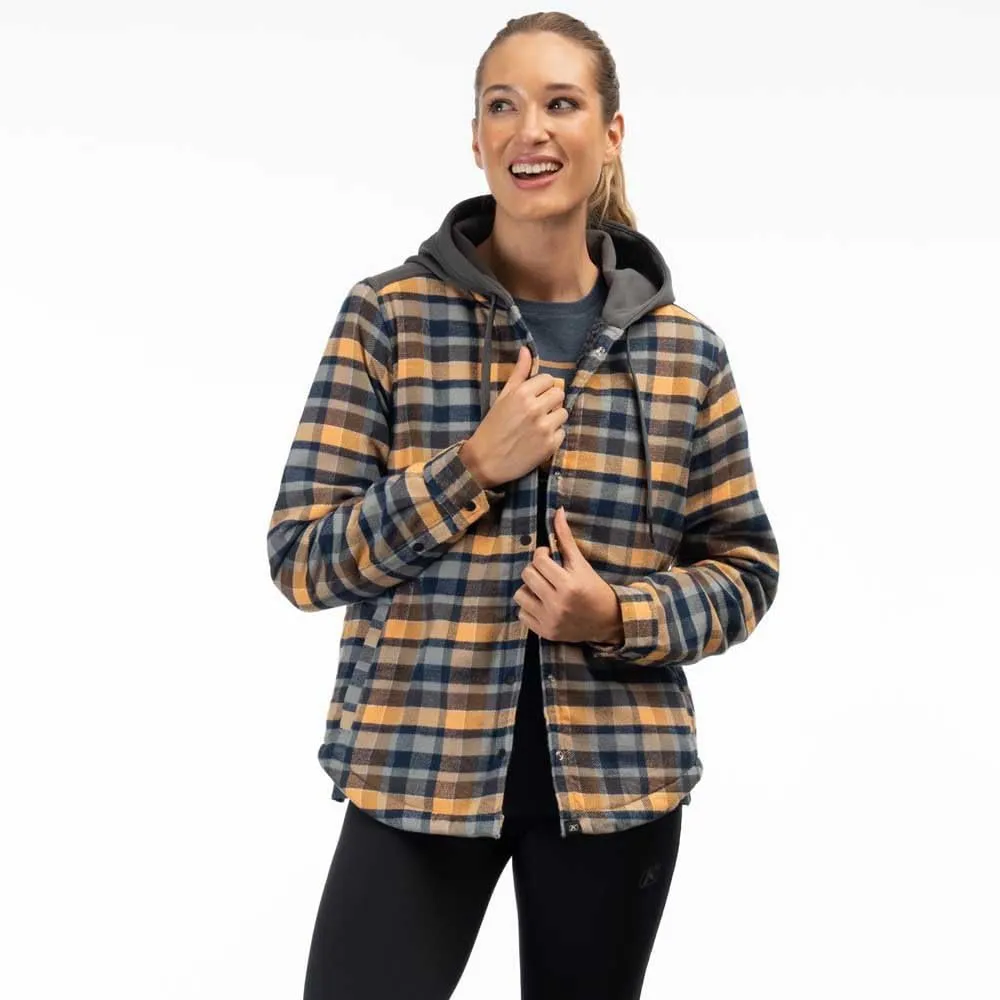 KLIM Women's Big Sky Fleece Lined Flannel Hoodie