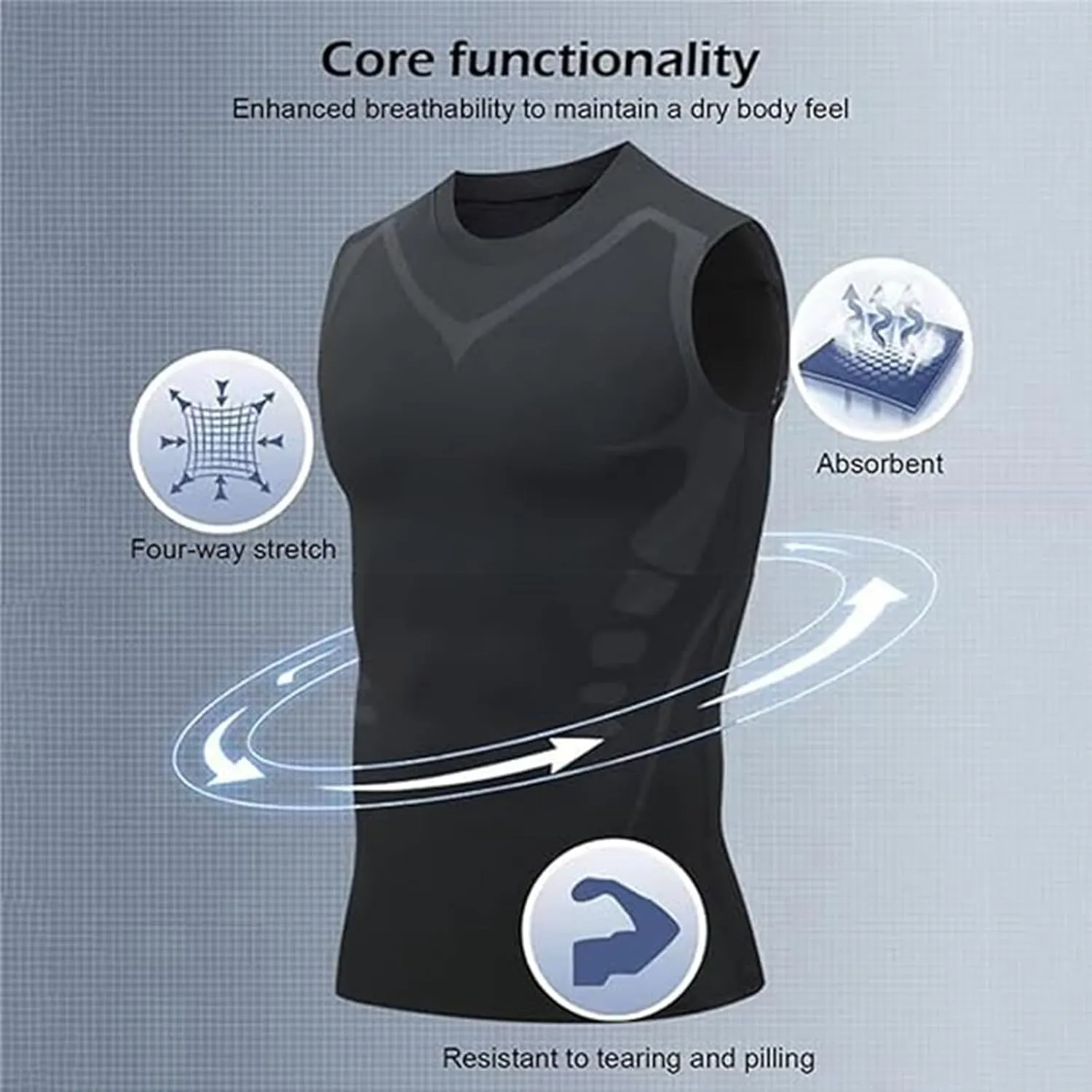 Maynox Vitaboost Compression Shirt, Vitaboost | Confidence, Energy and Strength for You