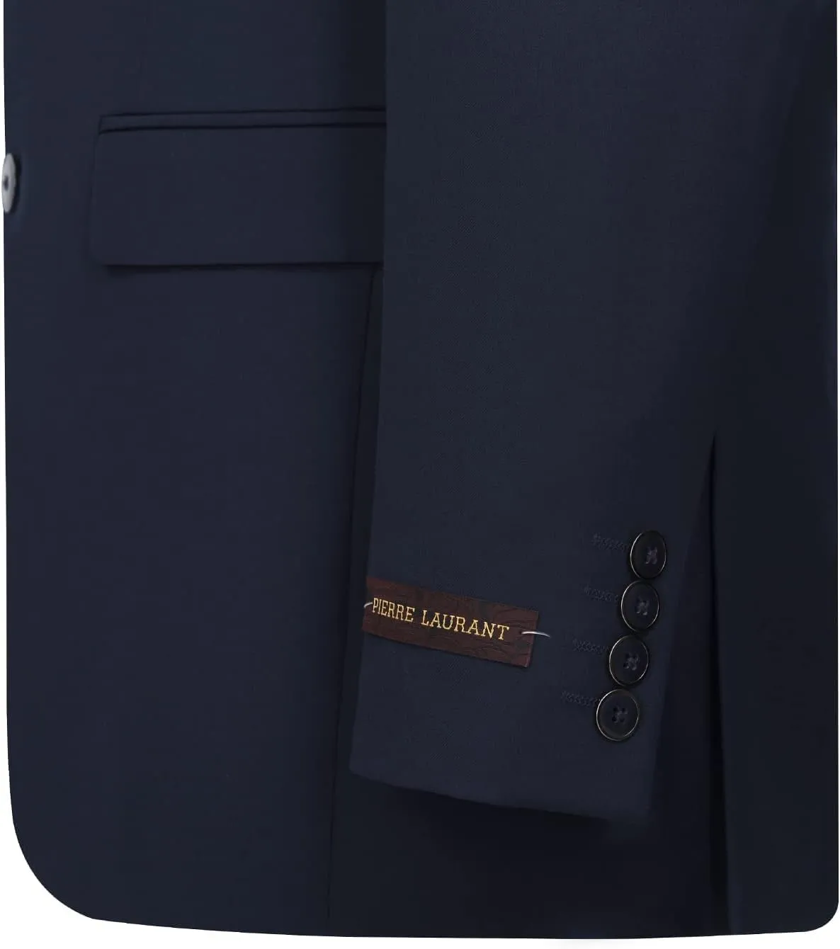 Men's Suits 3 Piece Slim Fit Suit Set Two Buttons Solid Business Suit Jacket Blazer Pants & Vest