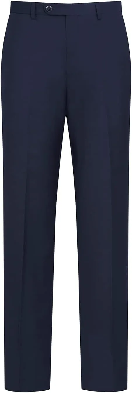 Men's Suits 3 Piece Slim Fit Suit Set Two Buttons Solid Business Suit Jacket Blazer Pants & Vest