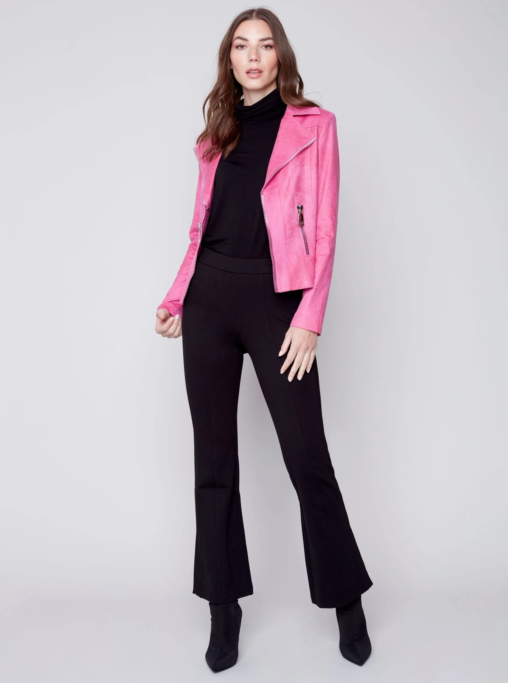 Moto Jacket [Orchid-C6282]