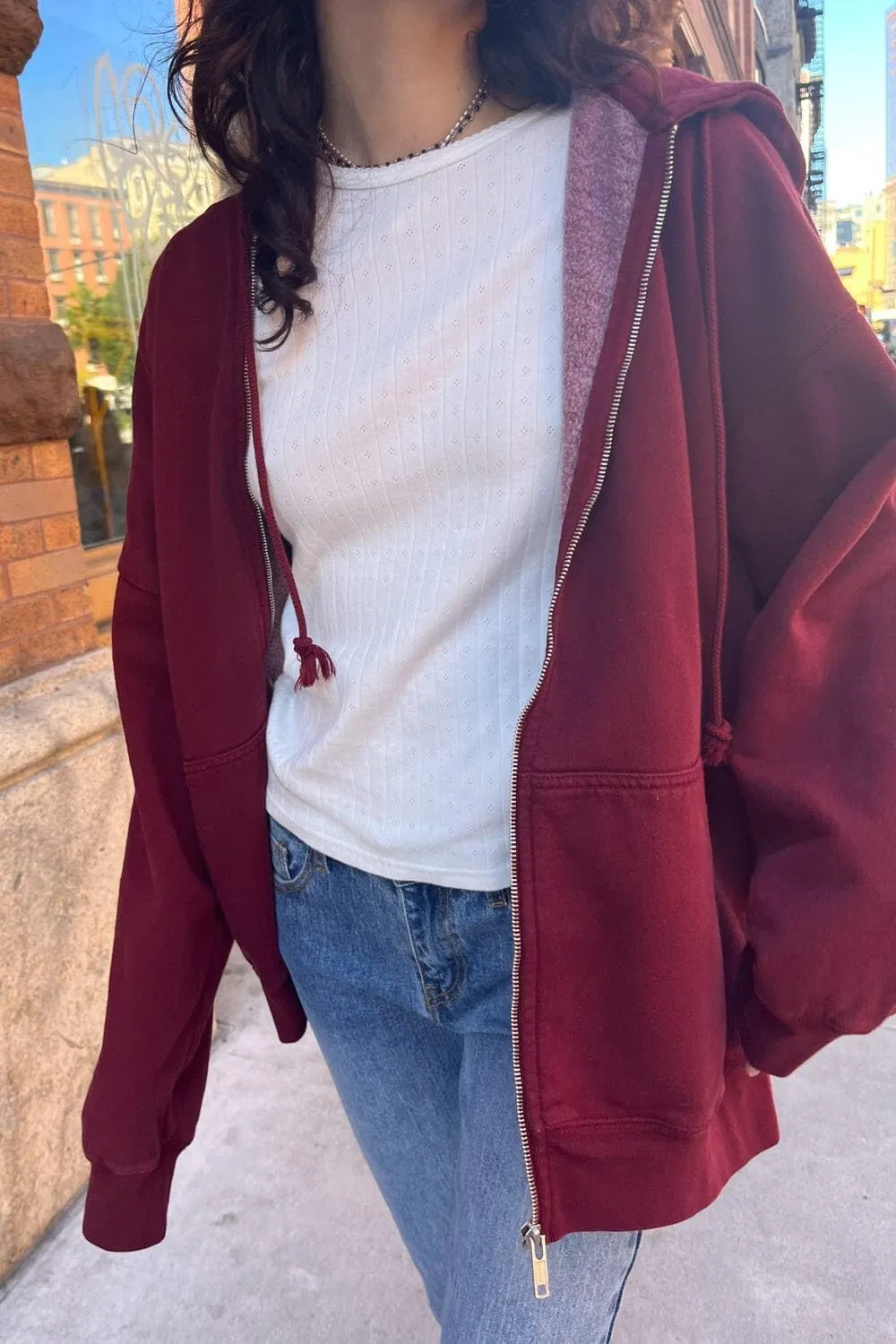 NUFIWI Women Y2k Oversized Hoodie Pullover Long Sleeve Zip Up Going Out Jacket Coat Harajuku Grunge Sweatshirt Streetwear