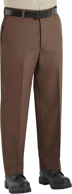 Red Kap Men's Wrinkle-Free Regular Fit Twill Blend Work Pants