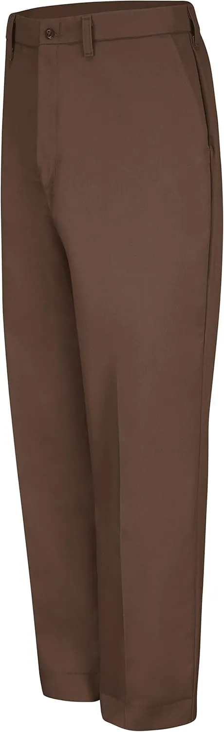 Red Kap Men's Wrinkle-Free Regular Fit Twill Blend Work Pants