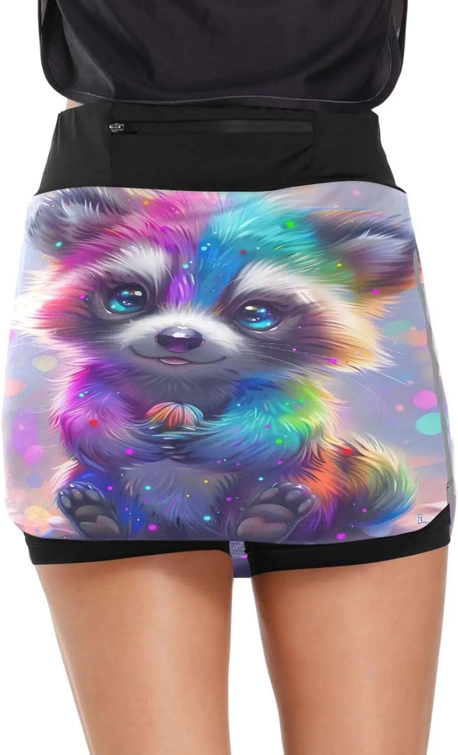 Red Lobster Athletic Skorts for Women with Pockets High Waist Skirt for Running Tennis Golf Workout