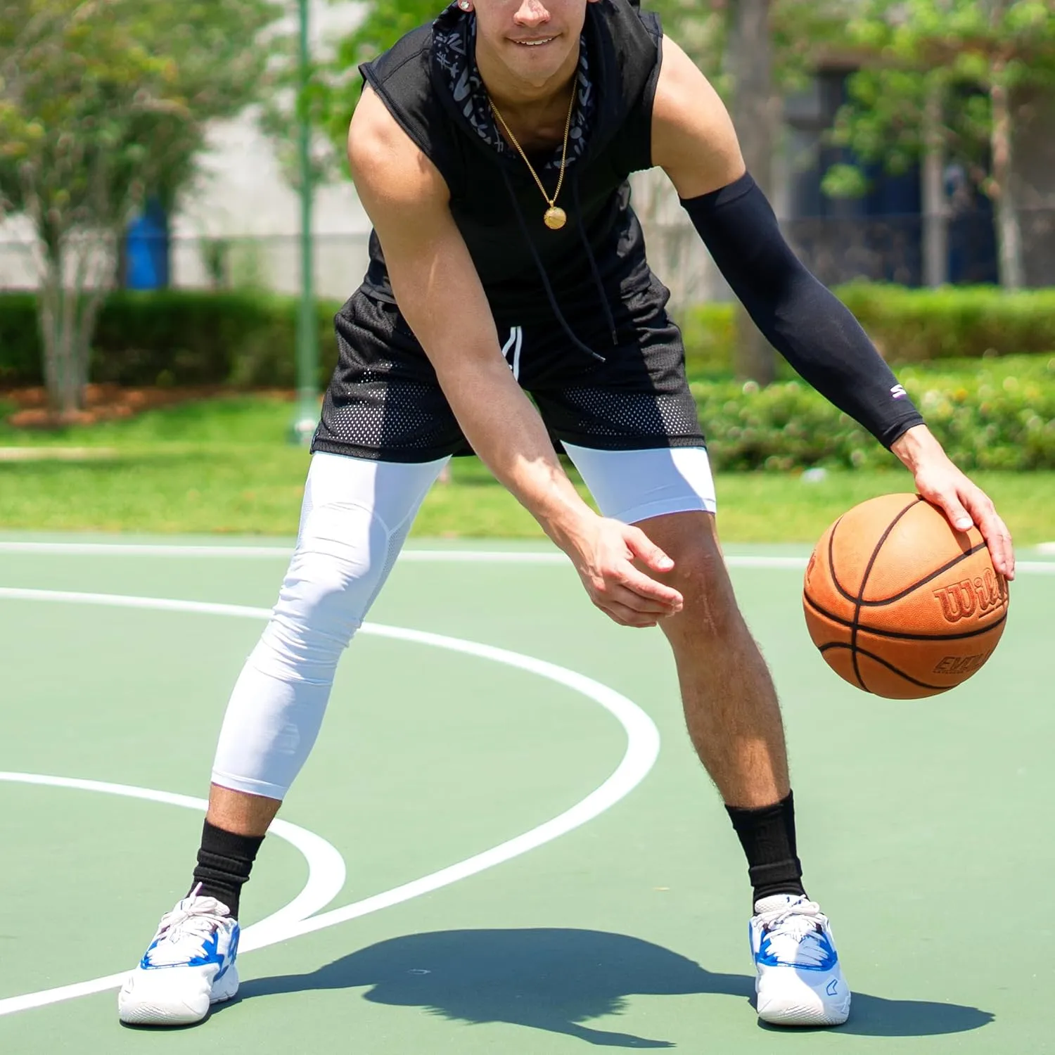 SLEEFS Single-Leg Basketball Tights