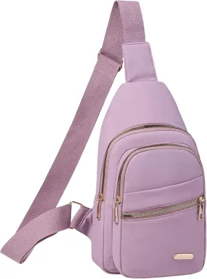 Small Sling Backpack Crossbody Sling Bag for Women, Chest Bag Daypack Crossbody Bag for Sport Travel Hiking Running