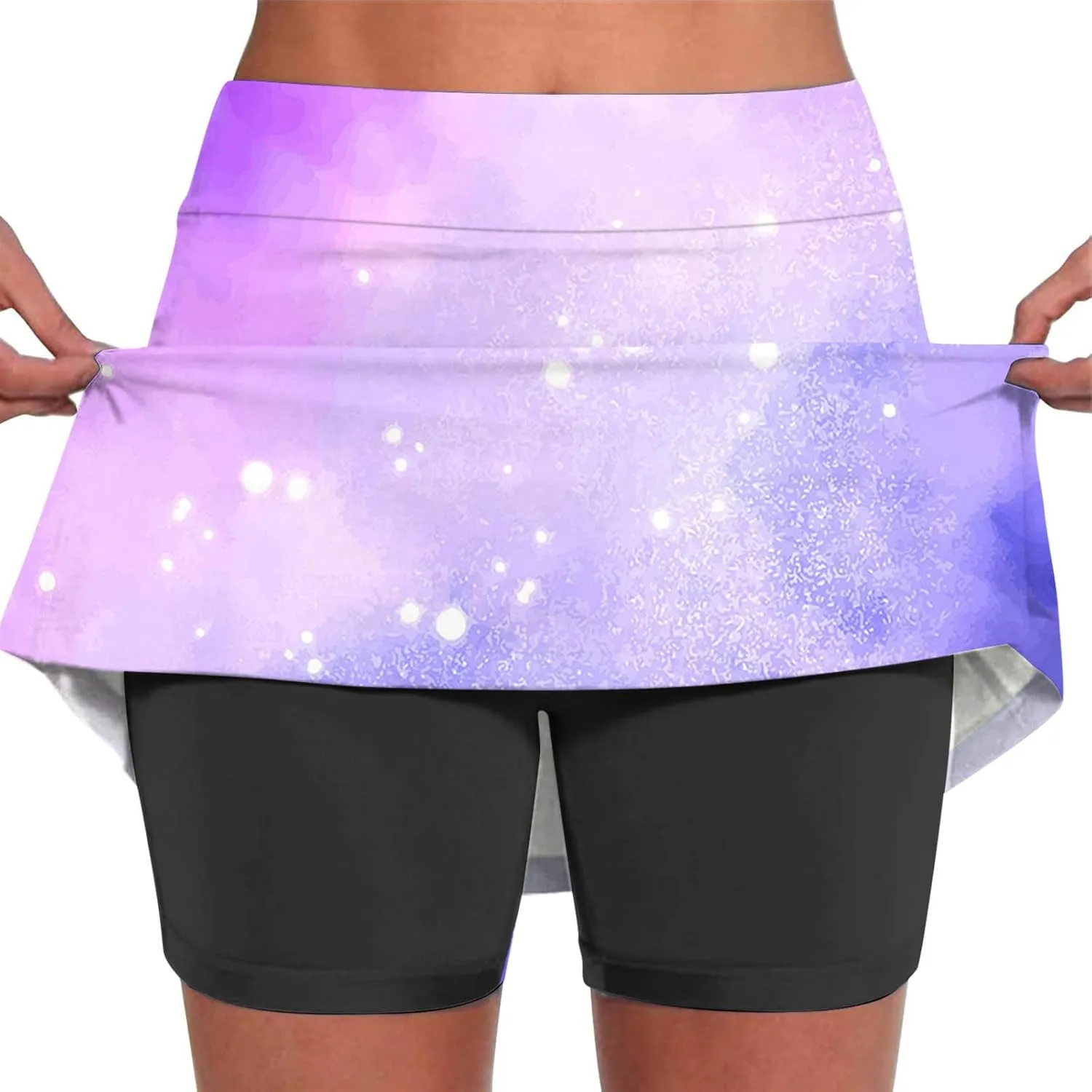 TANGNADE Skorts for Women Dressy Casual Skirt Athletic Inner Shorts for Running Tennis Golf Comfy Workout Sports Outfits