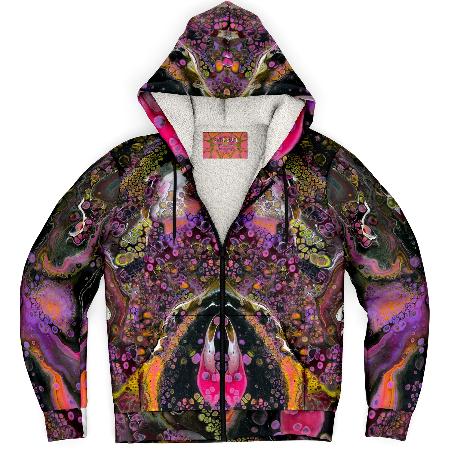 Violet River Capricorn Fleece-Lined Zip Hoodie