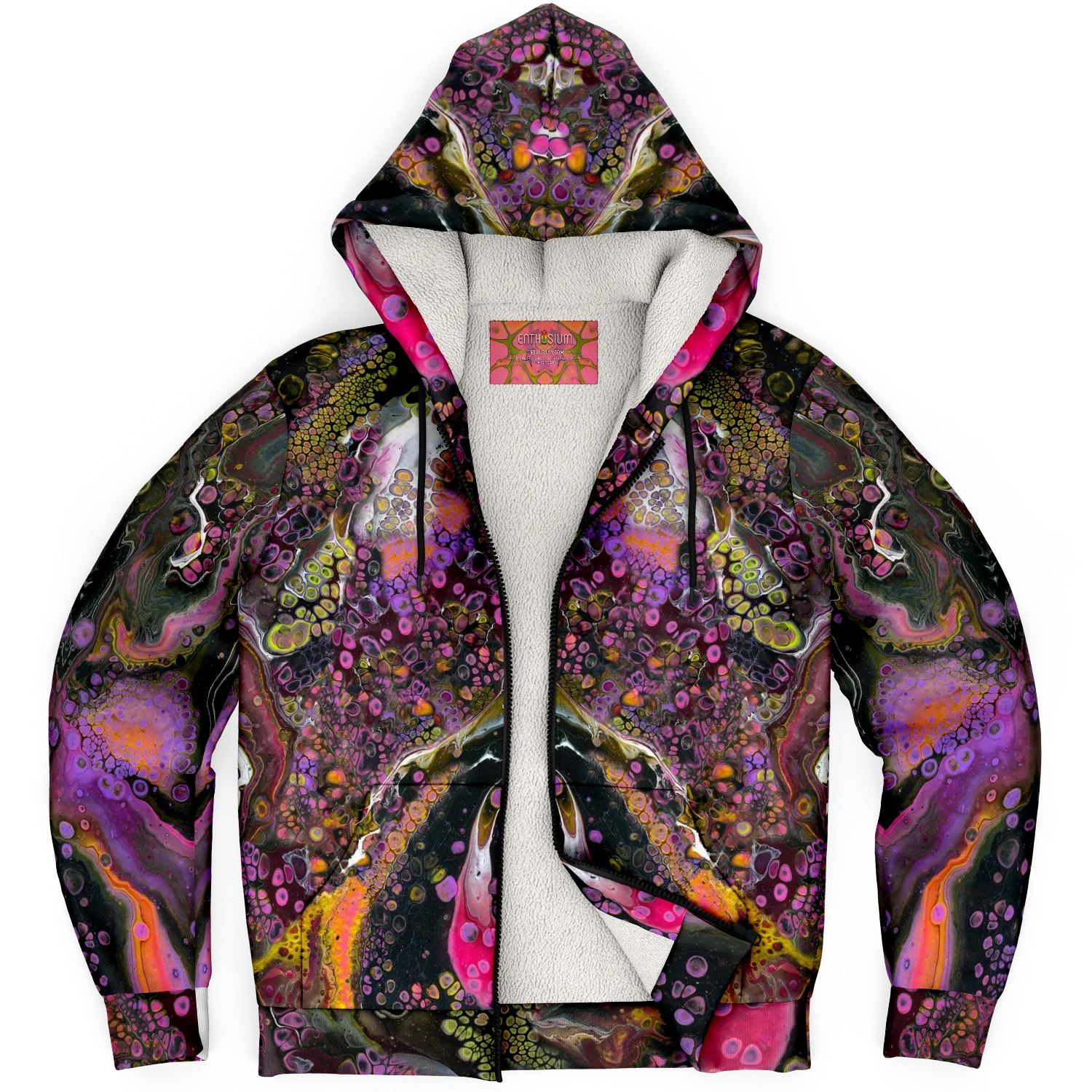 Violet River Capricorn Fleece-Lined Zip Hoodie