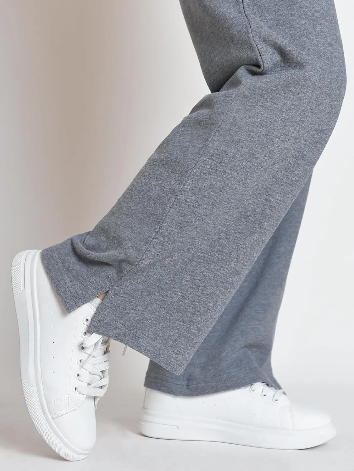 Weintee Women's Petite Wide Leg Sweatpants Petite Length