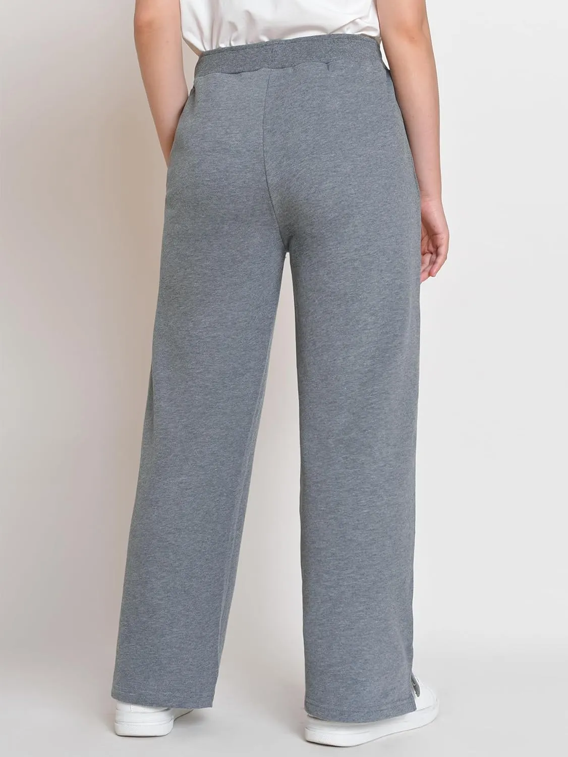 Weintee Women's Petite Wide Leg Sweatpants Petite Length