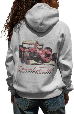 Women Graphic Hoodie Sweatshirt Y2K Fairy Grunge Loose Oversized Long Sleeve Hooded Pullover Fall Winter Streetwear