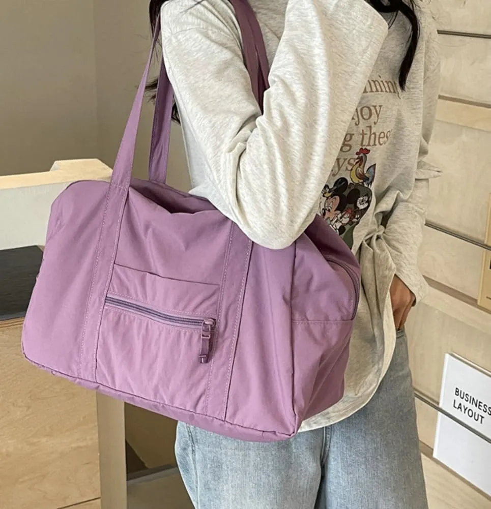 Womens Shoulder Handbag Lightweight Nylon Tote Handbags Large Purse Shopping Work Hobo Bags
