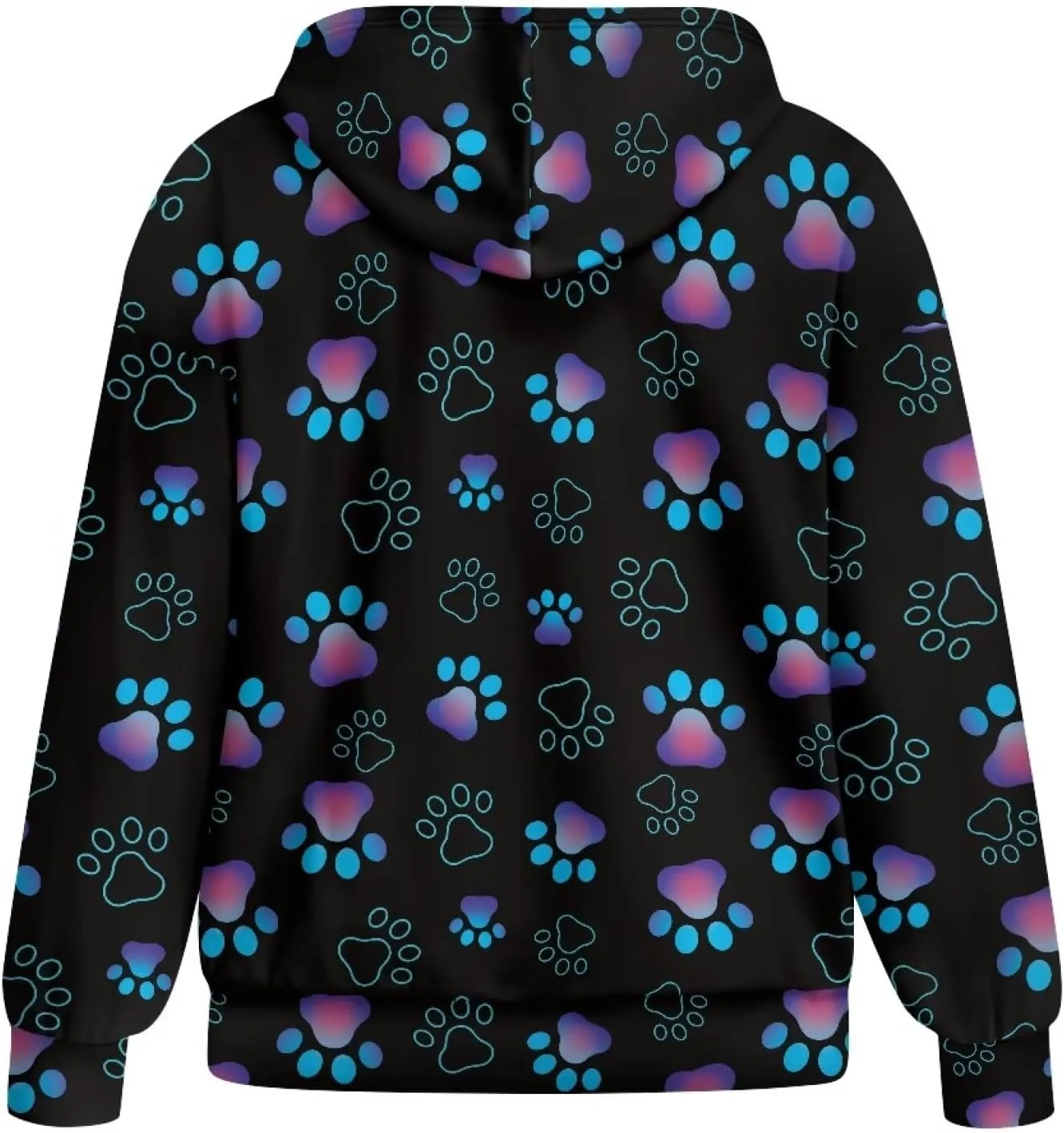 Womens Zip Up Hoodies Long Sleeve Sweatshirts Casual Oversized Fall Outfits Drop Shoulder Outdoor Sweatshirt with Pockets