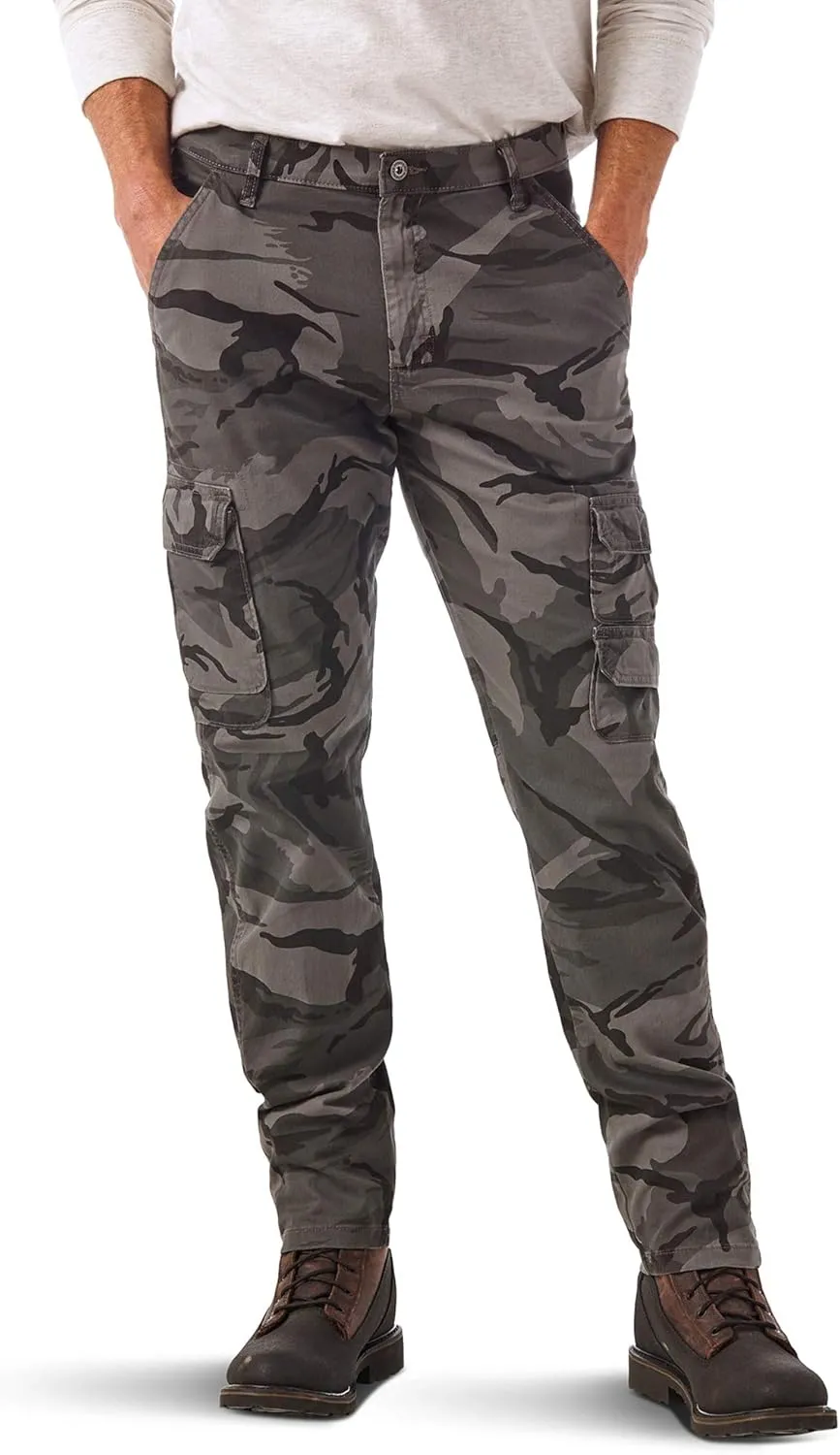 Wrangler Authentics Men's Regular Tapered Cargo Pant